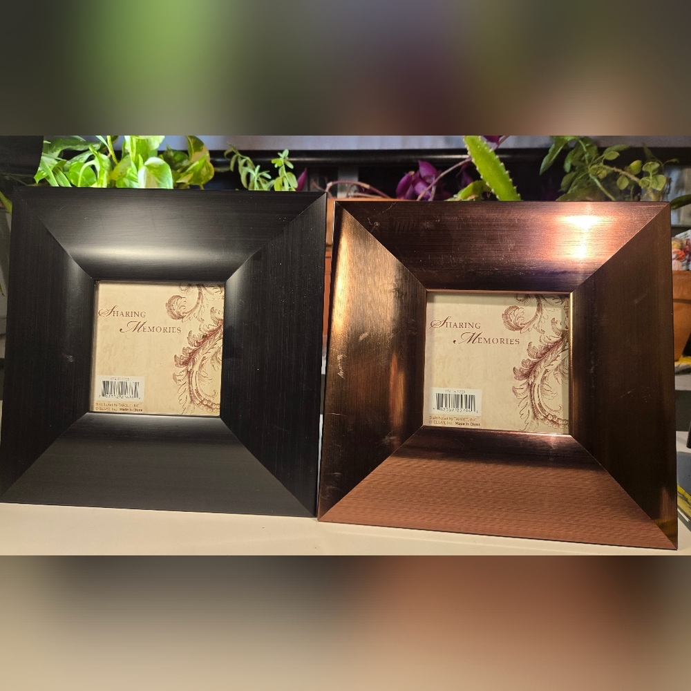 Target 'Sharing Moments' Black and Bronze Picture Frames